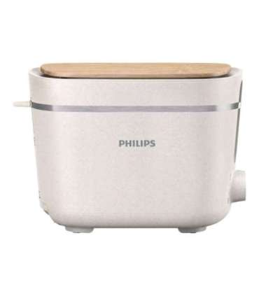 Philips Toaster HD2640/10 Eco Conscious Edition Power 830 W Number of slots 2 Housing material 100% Bio-based
