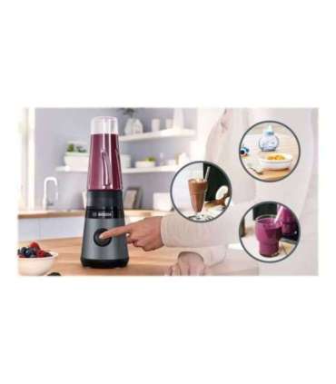 Bosch VitaPower ToGo Smoothie Maker MMB2111S Tabletop 450 W Jar material Tritan Jar capacity 0.6 L Ice