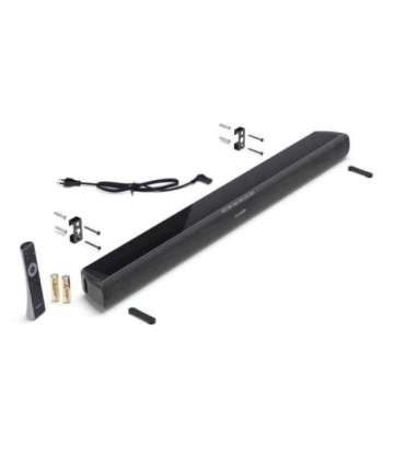 Sharp HT-SB100 2.0 Soundbar for TV above 32", HDMI ARC/CEC, Aux-in, Optical, Bluetooth, USB, 80cm, Gloss Black Sharp |