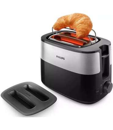 Philips Toaster HD2517/90 Daily Collection Power 830 W Number of slots 2 Housing material Plastic |