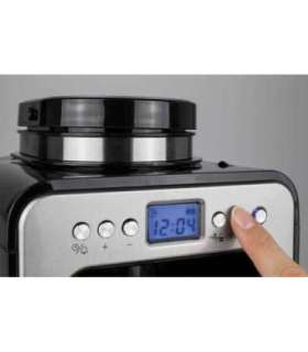 Caso Design Compact Coffee Maker with Grinder Pump pressure Not applicable bar 600 W Manual Black/Stainless