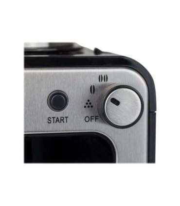 Caso Design Compact Coffee Maker with Grinder Pump pressure Not applicable bar 600 W Manual Black/Stainless