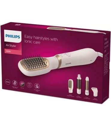 Philips Hair Styler BHA310/00 3000 Series Warranty 24 month(s) Ion conditioning Number of heating levels 3 |