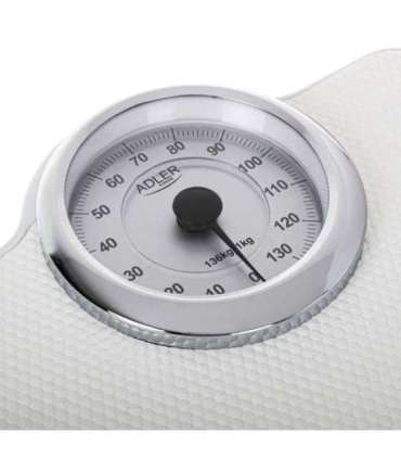 Adler Mechanical Bathroom Scale AD 8180 Maximum weight (capacity) 136 kg Accuracy 1000 g White