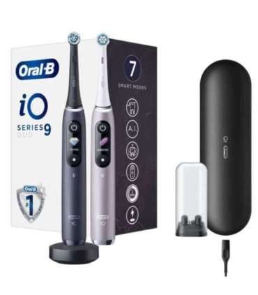 Oral-B Electric Toothbrush iO 9 Series Duo Rechargeable For adults Number of brush heads included 2 Number