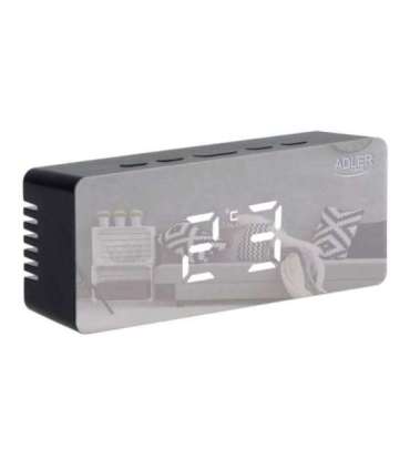 Adler Alarm Clock AD 1189B Alarm function Black