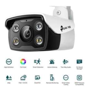 TP-LINK VIGI 4MP Outdoor Full-Color Network Camera VIGI C340 Bullet 4 MP 4 mm IP66 |