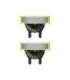 Philips OneBlade Replacement blade, 2 pcs QP420/50 Black/Green