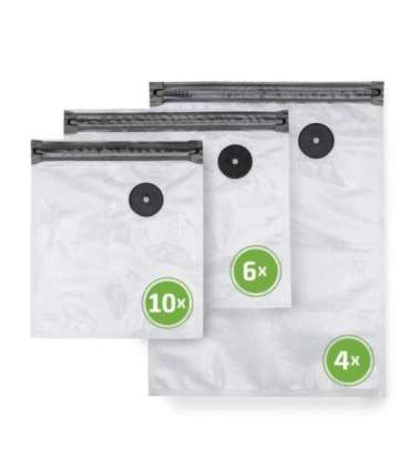 Caso Vacu ZIP-Bags Set 01243 Transparent