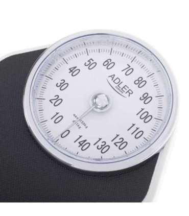 Adler Mechanical Bathroom Scale AD 8177 Maximum weight (capacity) 150 kg Accuracy 1000 g Black