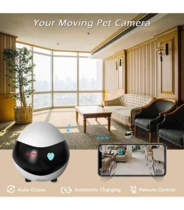 Enabot EBO SE Robot IP Camera Compact N/A MP N/A 16GB external memory, support 256GB at maximum White