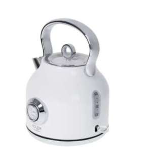 Adler Kettle with a Thermomete AD 1346w Electric 2200 W 1.7 L Stainless steel 360° rotational base |