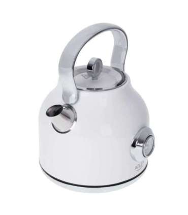 Adler Kettle with a Thermomete AD 1346w Electric 2200 W 1.7 L Stainless steel 360° rotational base |