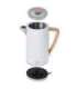 Adler Kettle AD 1347w Electric 2200 W 1.5 L Stainless steel 360° rotational base White