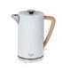 Adler Kettle AD 1347w Electric 2200 W 1.5 L Stainless steel 360° rotational base White