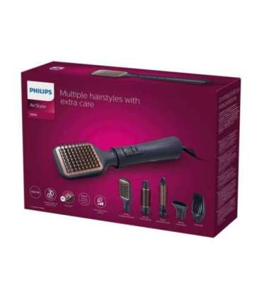 Philips Hair Styler BHA530/00 5000 Series Warranty 24 month(s) Ion conditioning Number of heating levels 3 |