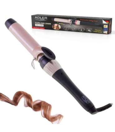 Adler Curling Iron AD 2118 Ceramic heating system Barrel diameter 32 mm Temperature (max) 200 °C 56 W |