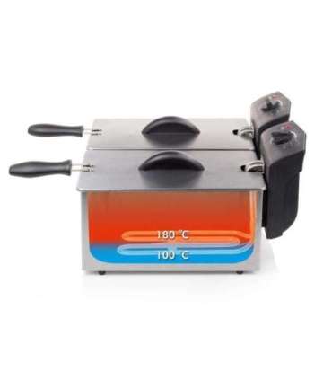 Tristar Double Fryer FR-6937 Power 2 x 1800 W Capacity 6 L