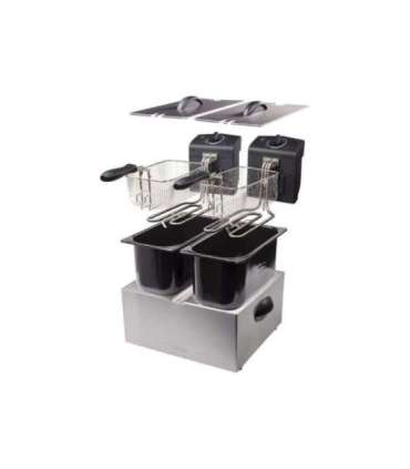 Tristar Double Fryer FR-6937 Power 2 x 1800 W Capacity 6 L
