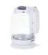Mesko Kettle MS 1302w Electric 2200 W 1.7 L Glass 360° rotational base White