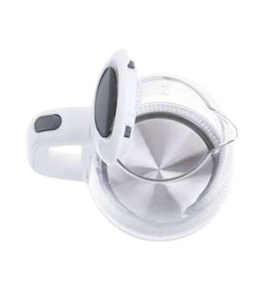 Mesko Kettle MS 1302w Electric 2200 W 1.7 L Glass 360° rotational base White