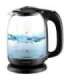 Mesko Kettle MS 1302b Electric 2200 W 1.7 L Glass 360° rotational base Black