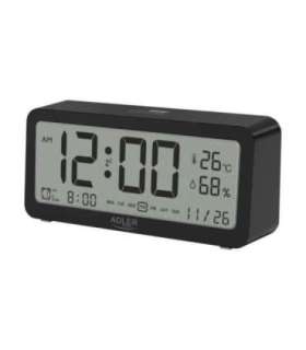 Adler Alarm Clock AD 1195b Alarm function Black