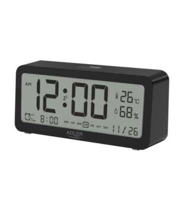 Adler Alarm Clock AD 1195b Alarm function Black