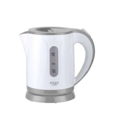 Adler Kettle AD 1371g Electric 850 W 0.8 L Stainless steel/Polypropylene 360° rotational base |