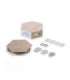 Nanoleaf|Elements Wood Look Hexagons Expansion Pack (3 panels)|Cool White + Warm White