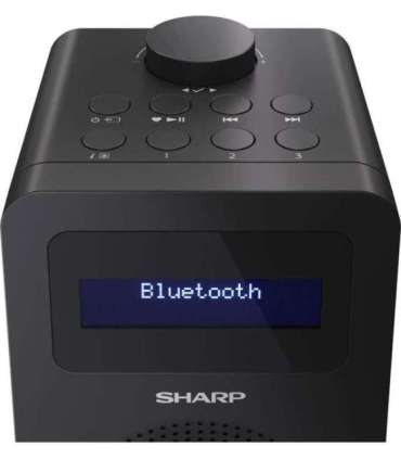 Sharp DR-430(BK) Digital Radio, FM/DAB/DAB+, Bluetooth 5.0, Midnight Black Sharp Digital Radio DR-430(BK) |
