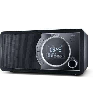 Sharp DR-450(BK) Digital Radio, FM/DAB/DAB+, Bluetooth 4.2, Alarm function, Midnight Black Sharp Digital Radio |