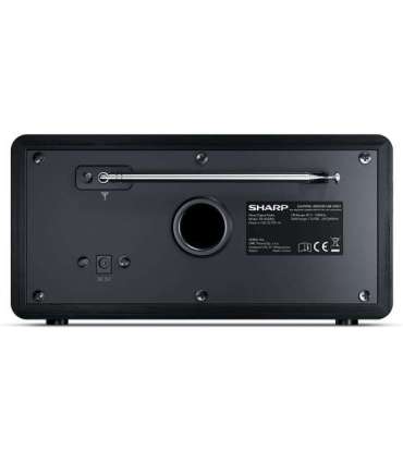 Sharp DR-450(BK) Digital Radio, FM/DAB/DAB+, Bluetooth 4.2, Alarm function, Midnight Black Sharp Digital Radio |