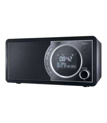 Sharp DR-450(BK) Digital Radio, FM/DAB/DAB+, Bluetooth 4.2, Alarm function, Midnight Black Sharp Digital Radio |