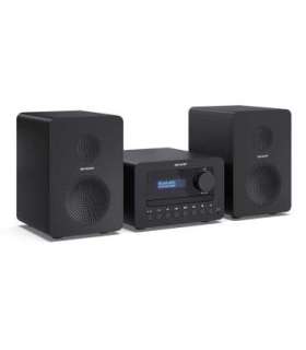 Sharp XL-B520D(BK) Tokyo Hi-Fi Micro System 2.0, FM/DAB/DAB+/USB, CD, Bluetooth 5.0, Aux-in, Black Sharp Tokyo Hi-Fi