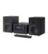 Sharp XL-B520D(BK) Tokyo Hi-Fi Micro System 2.0, FM/DAB/DAB+/USB, CD, Bluetooth 5.0, Aux-in, Black Sharp Tokyo Hi-Fi