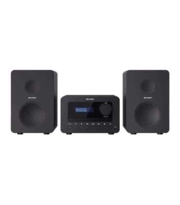 Sharp XL-B520D(BK) Tokyo Hi-Fi Micro System 2.0, FM/DAB/DAB+/USB, CD, Bluetooth 5.0, Aux-in, Black Sharp Tokyo Hi-Fi