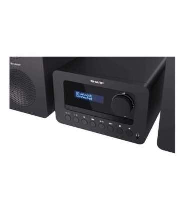 Sharp XL-B520D(BK) Tokyo Hi-Fi Micro System 2.0, FM/DAB/DAB+/USB, CD, Bluetooth 5.0, Aux-in, Black Sharp Tokyo Hi-Fi