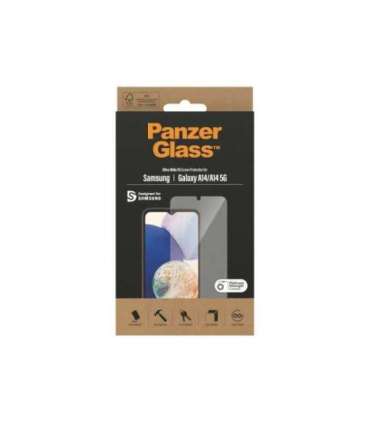 PanzerGlass Ultra Wide fit Screen Protector Samsung Galaxy A14/A14 5G Transparent