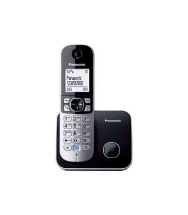 Panasonic Cordless phone KX-TG6811PDB Built-in display Black
