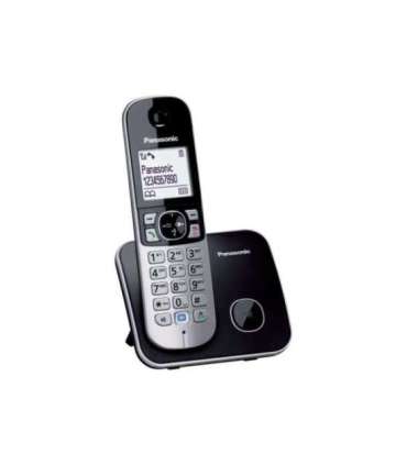 Panasonic Cordless phone KX-TG6811PDB Built-in display Black