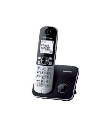Panasonic Cordless phone KX-TG6811PDB Built-in display Black