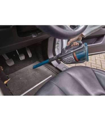 BLACK & DECKER Vacuum Cleaner BHHV520BF-QW Cordless operating Handstick 18 V Blue/Gray