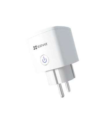 EZVIZ Smart Plug with Power Consumption Tracker (EU Standard) CS-T30-10B-E White