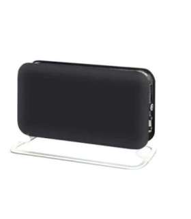 Mill CO1200WIFI3BLACK GEN3 Convection Heater, 1200W, Steel fronts, LED display, Black Mill Heater CO1200WIFI3BLACK