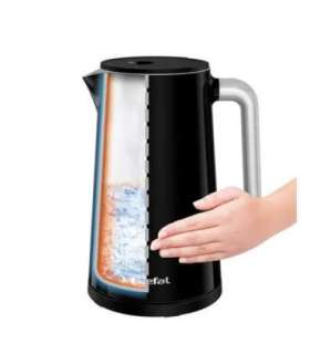 TEFAL Kettle KO8518 Electric 1800 W 1.7 L Plastic 360° rotational base Black