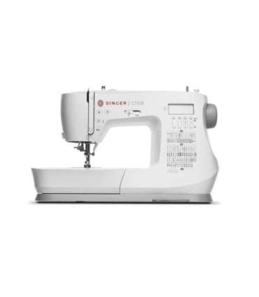 Singer Sewing Machine C7205 Number of stitches 200 Number of buttonholes 8 White
