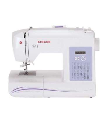 Singer Sewing Machine 6160 Brilliance Number of stitches 60 Number of buttonholes 6 White