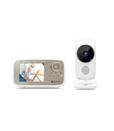 Motorola Video Baby Monitor VM483 2.8" 2.8" LCD colour display with 480 x 272px resolution 2.4 GHz FHSS Wireless