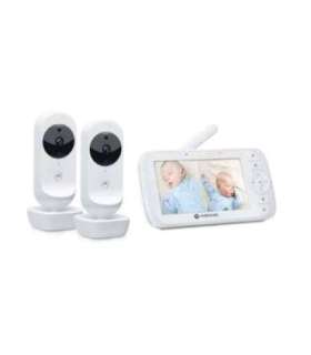 Motorola Video Baby Monitor - Two camera pack VM35-2 5.0" 5.0" diagonal color screen 5 x preloaded lullabies